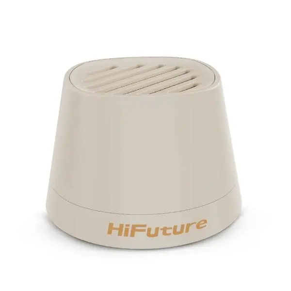 HiFuture Mega S Latte, Bluetooth 5.4, MagSafe, 5W Output, Built-in MIC support Handsfree, Pair to Play (TWS Mode), Up to 10 Hours Playtime, Wireless Charge (7.5W-15W), Phone Holder - 6972576182241
