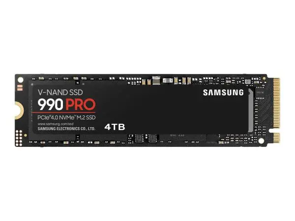 SSD 4TB Samsung M.2 PCI-E NVMe Gen4 990 PRO Basic -  (A)   - MZ-V9P4T0BW