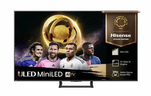 Hisense 55" E8Q, 4K Ultra HD 3840x2160, ULED, Quantum Dot,144 Hz,HDR 10+, HLG, Dolby Vision, DTS Virtual X - 55E8Q