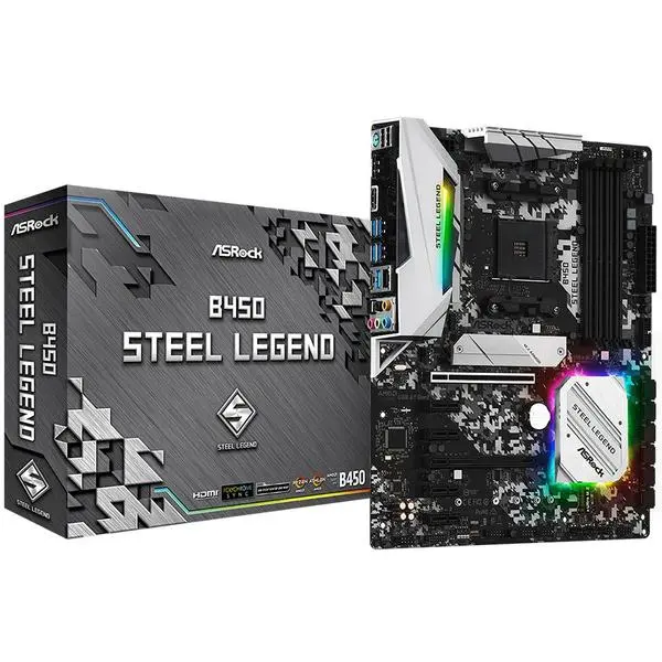 ASRock B450 Steel Legend: Дънна платка за геймърите и ентусиастите