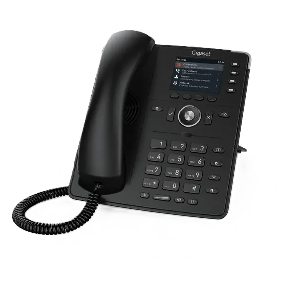 VoIP телефон Gigaset P710 IP PRO - черен