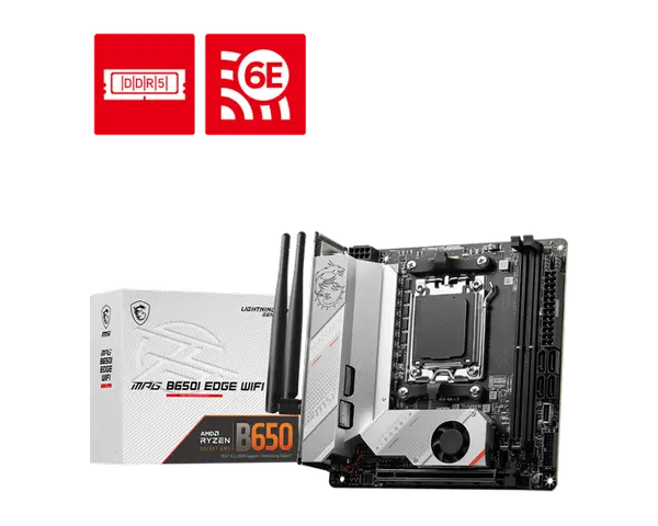 Дънна платка MSI MPG B650I EDGE WIFI /AM5 (70399)