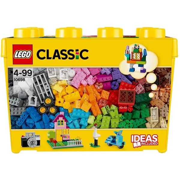 ## LEGO Classic Голяма кутия за творчество с тухлички (10698)