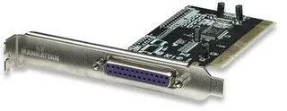 Manhattan PCI 1x DB25l Port LPT 158220
