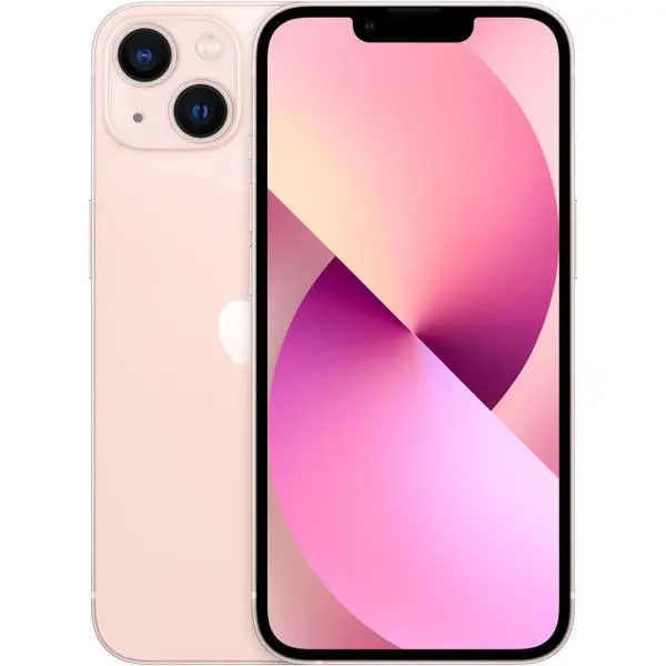 Apple iPhone 13 15.5 cm (6.1") Dual SIM iOS 15 5G 128 GB Pink -  (К)  - MLPH3ZD/A (8 дни доставкa)