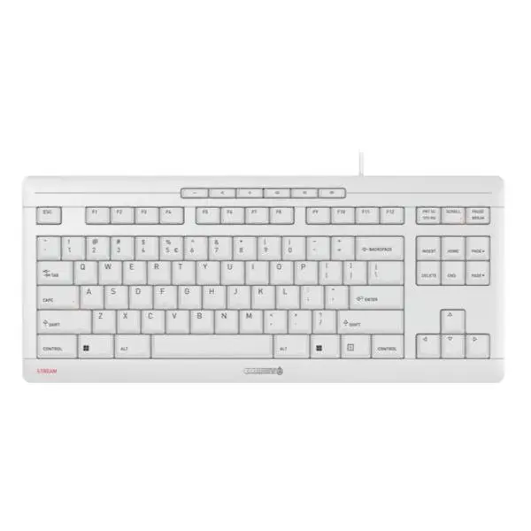 CHERRY STREAM, TKL, SX технология, Светло Сив - CHERRY-KEY-JK-8600EU-0