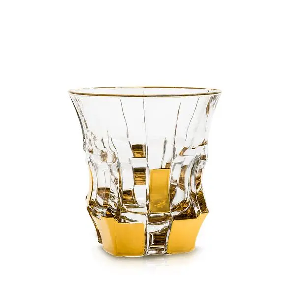 Чаша за уиски Bohemia 1845 Cascade Gold 300ml, 6 броя - 1005751