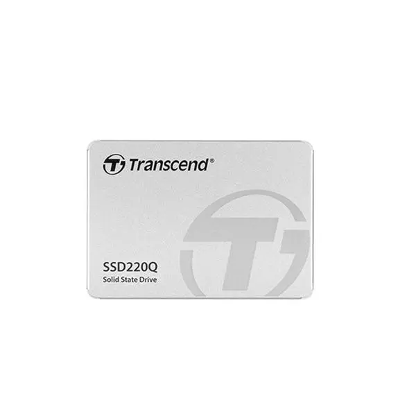 Памет SSD 2TB, Transcend SSD220Q, SATA 6 Gb/s, 2.5" (6.35 cm), скорост на четене 550 MB/s, скорост на запис 500 MB/s