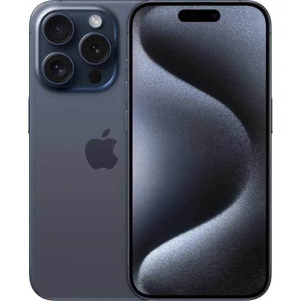 Apple iPhone 15 Pro 128GB Синьо титаниево НОВО - (К) е мощно и красиво устройство, което предлага най-доброто от Apple. Той разполага с 6,1-инчов Super Retina X...