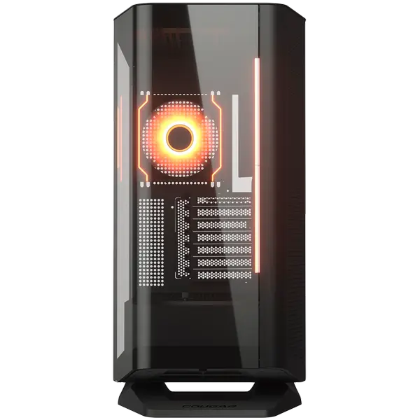COUGAR FV270 RGB PC Case, Mid tower, Black - CGR-58M6B-RGB