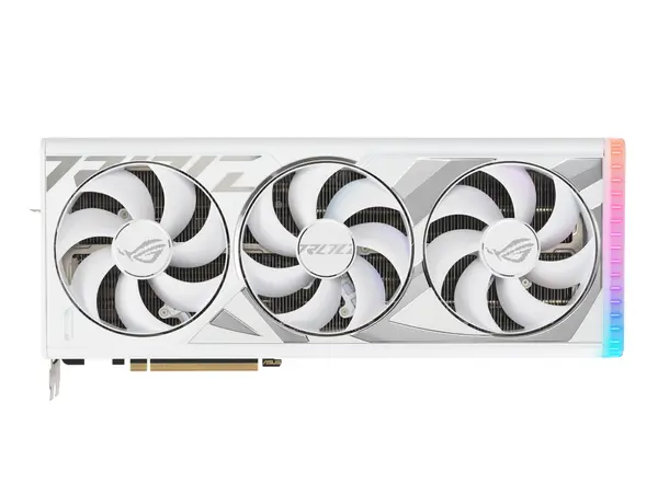 Видео карта ASUS ROG STRIX RTX 4090 WHITE OC 24GB GDDR6X - ASUS-VC-ROG-RTX4090-O24-W