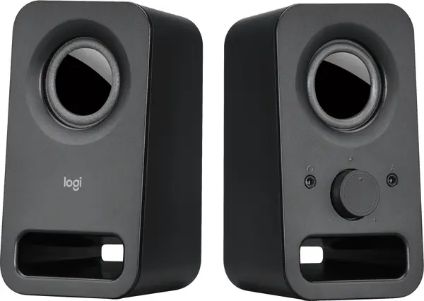 LOGITECH Z150 Stereo Speakers - MIDNIGHT BLACK - 3.5 MM - 980-000814