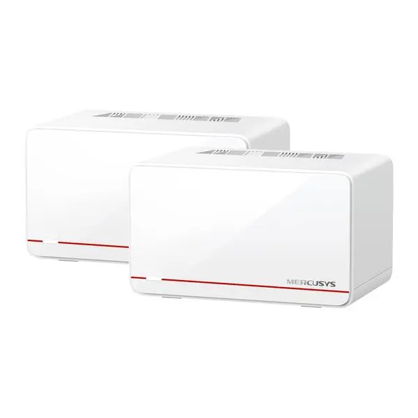 Безжична Wi-fi 7 Mesh система Mercusys Halo H37BE(2-pack) BE6500 (v)