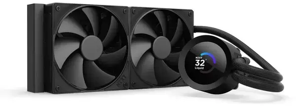 Охладител за процесор NZXT Kraken Plus 240 LCD Display - Black - NZXT-FAN-RL-KN240-B2