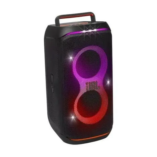Тонколона JBL PartyBox Club 120, 160W, Jack 3.5mm, Bluetooth, черна, IPX4 защита, до 12 часа време на работа