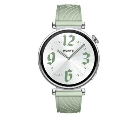 Huawei Watch GT4 Green, Aurora-B19FG, Fluoroelastomer Strap, 41mm, GPS, Heart Rate Monitor, SPO2 - 6942103118432