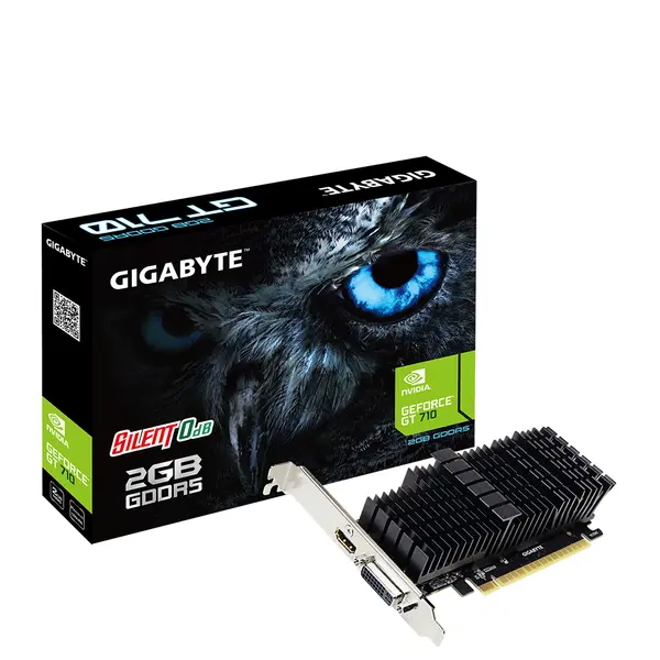 Видео карта Gigabyte GeForce GT 710 2GB GDDR5 64 bit - ревю