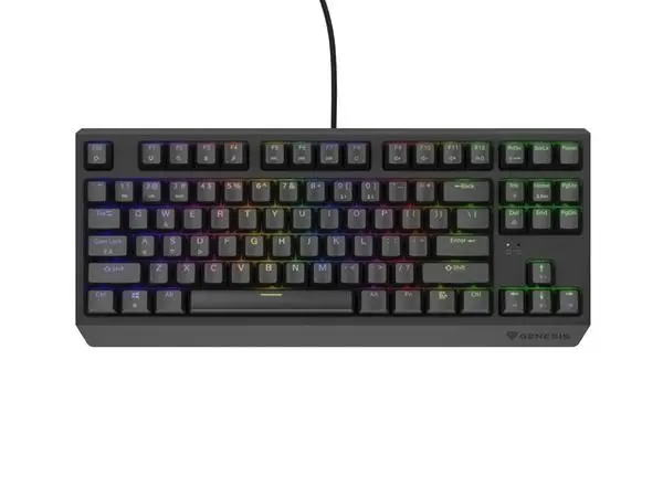 ## Genesis Gaming Keyboard Thor 230 TKL US RGB Mechanical Outemu Brown Black Hot Swap - NKG-2079