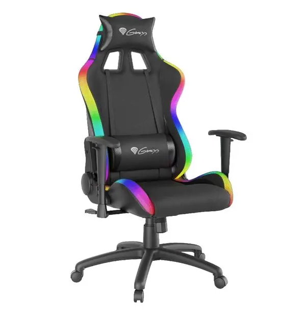 Genesis Gaming Chair Trit 500 RGB Black + Power Bank Extreme Media Trevi Compact  10 000 MAh 2 x USB-A + 1 x USB-C White - NFG-1576_NPB-1540