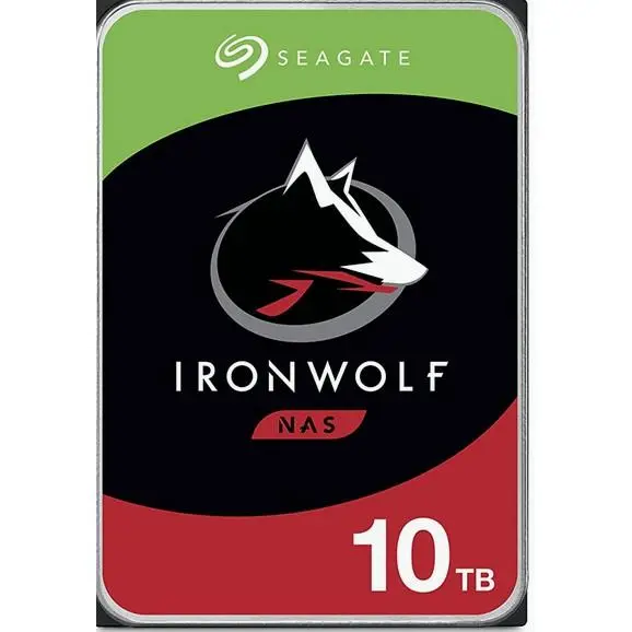 10TB Seagate IronWolf ST10000VN000 7200RPM 256MB NAS -  (К)  - ST10000VN000 (8 дни доставкa)