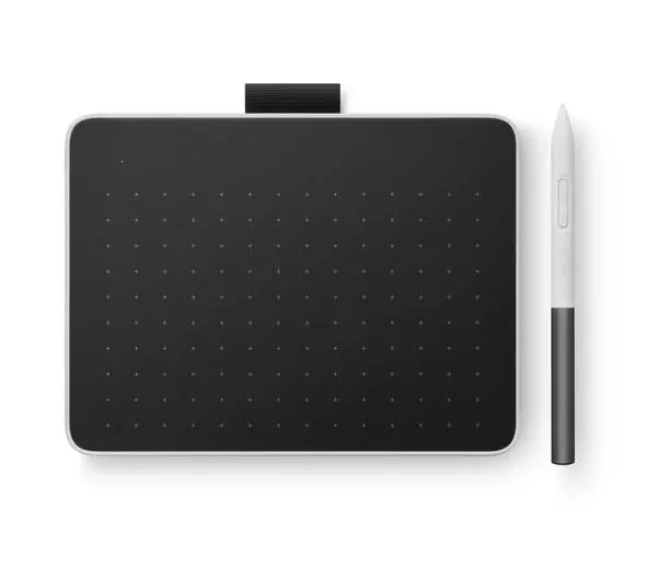 Графичен дисплей таблет Wacom One Pen tablet Small, Bluetooth 5.1, Бял - WACOM-TAB-CTC4110WLW1B