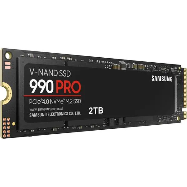 SSD 2TB Samsung M.2 PCI-E NVMe Gen4 990 PRO Basic -  (A)   - MZ-V9P2T0BW (8 дни доставкa)