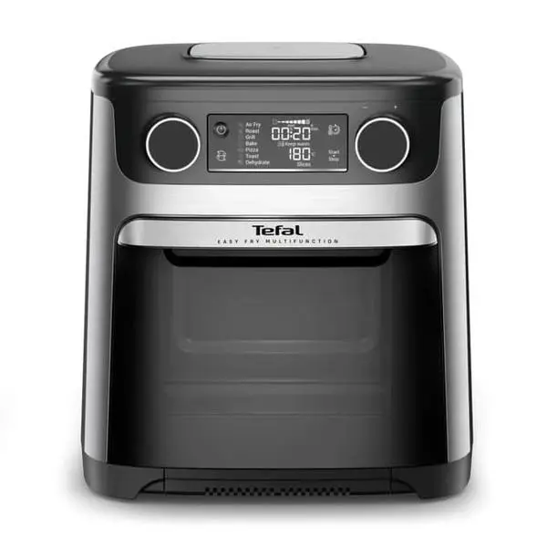 Фритюрник с горещ въздух Tefal Easy Fry Multifunction FW556DE0, 15 л. вместимост, 6 програми, повторно затопляне, незалепващо покритие, 1800W