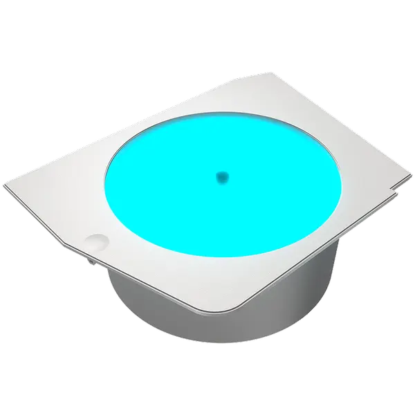 COUGAR Luminous rotating platform for FV270, White - CGR-58M6W-LRP