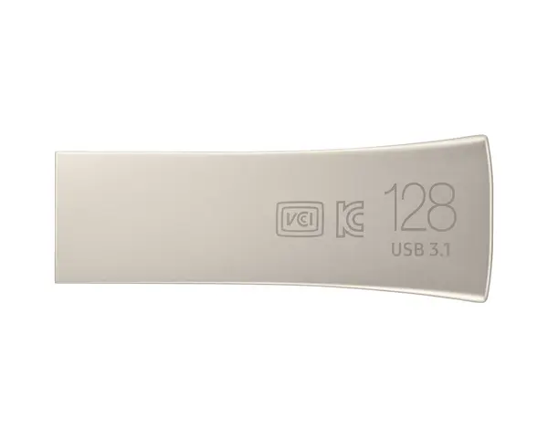 USB памет Samsung BAR Plus, 128GB, USB-A, Сребриста, SAM-USB-MUF128BE3