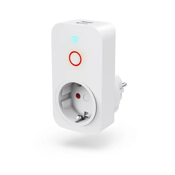 HAMA Смарт WiFi конктакт, 2 USB порта, 2300 W, 10 A, HAMA-176612 - HAMA-176612
