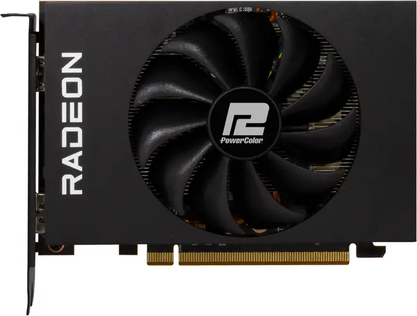 Видеокарта PowerColor AMD Radeon RX 6500 XT ITX 4GB GDDR6 - PC-VC-6500XT-4GB-ITX