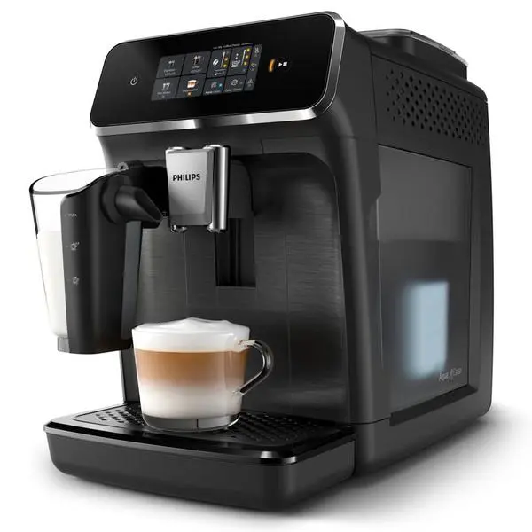 Кафеавтомат Philips EP2330/10, 1500W, 15bar, LatteGo, филтър AquaClean, 1.8l вместимост на резервоара за вода, черен