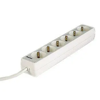 Hama Distribution Panel 6 sockets 1.4m White 30383