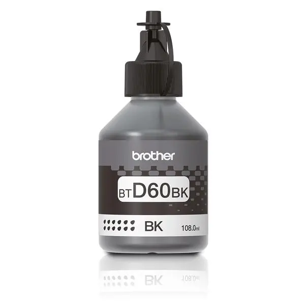 Brother BT-D60 Black Ink Bottle - BTD60BK