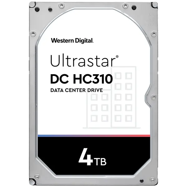 Western Digital Ultrastar DC HDD Server 7K6 (3.5’’, 4TB, 256MB, 7200 RPM, SATA 6Gb/s, 512E SE), SKU: 0B36040 - HUS726T4TALE6L4