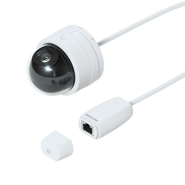 Ubiquiti UVC-G5-Dome-Ultra compact and tamper-resistant 2K HD PoE camera with night vision designed for low-profile indoor security - UVC-G5-DOME-ULTRA
