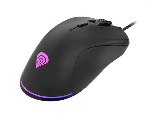 Genesis Gaming Mouse Krypton 200 Silent Optical 6400 DPI With Software Black - NMG-1713