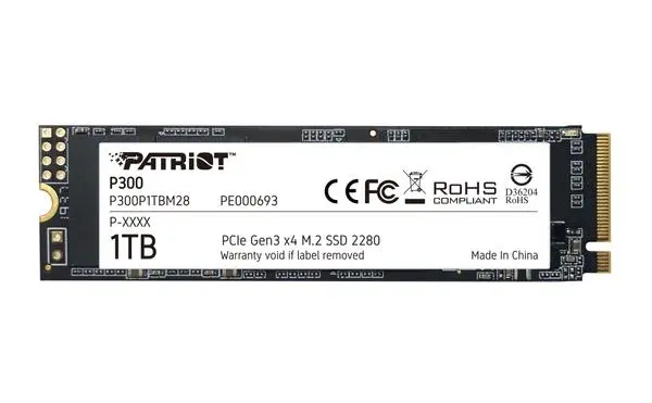 Patriot P300 1TB M.2 2280 PCIE - P300P1TBM28