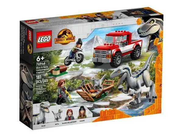 ## LEGO J.W. Blue & Beta i.d. Велосираптор 76946