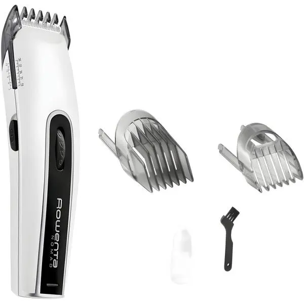 Машинка за подстригване Rowenta, 1 скорост, време на работа до 40 минути, бяла, TN1400F1