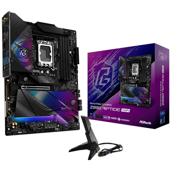 ASROCK Z890 Riptide WiFi ATX LGA1851 DDR5 - Z890 RIPTIDE WIFI