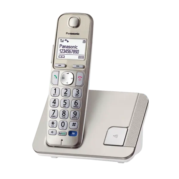 Безжичен DECT телефон Panasonic KX-TGE210FXN - 1015126
