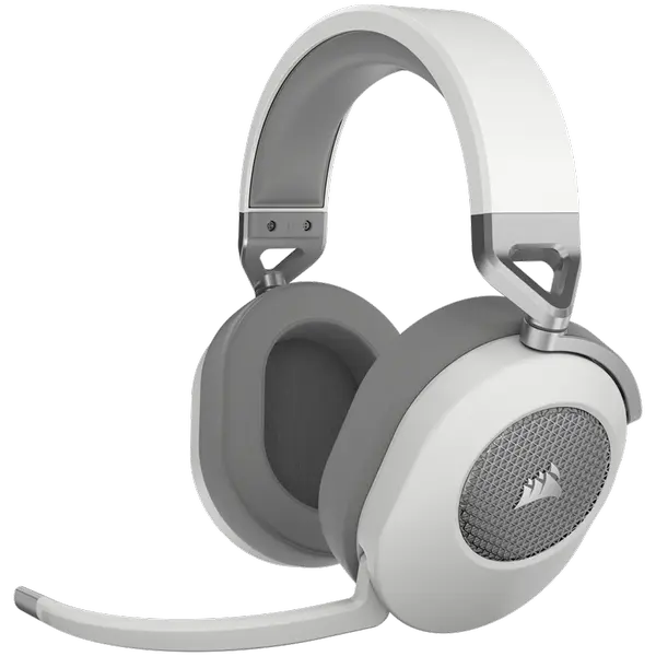 Corsair HS65 WIRELESS Gaming Headset, White (EU), v2, EAN: 0840006676522 - CA-9011286-EU2