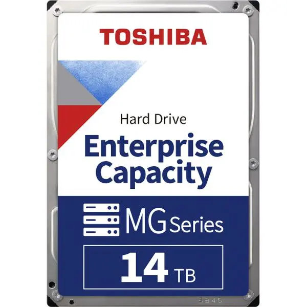 Хард диск Toshiba MG Enterprise, 14TB, SATA 6Gb/s, 7200 rpm, 256MB, 3.5"(8.89cm),  MG07ACA14TE