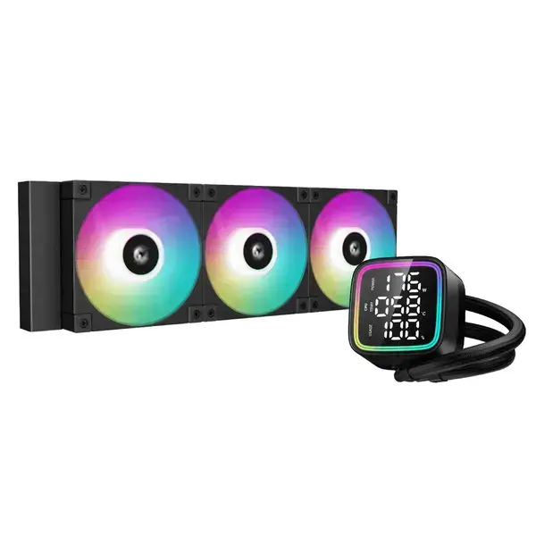 DeepCool Водно охлаждане Water Cooling LD360 LED Display, A-RGB - R-LD360-BKDMMN-G-1