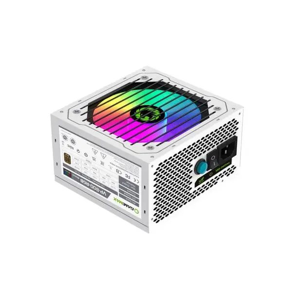 GameMax VP-800-RGB-M White Power Supply , VP series power supply offers performance and
