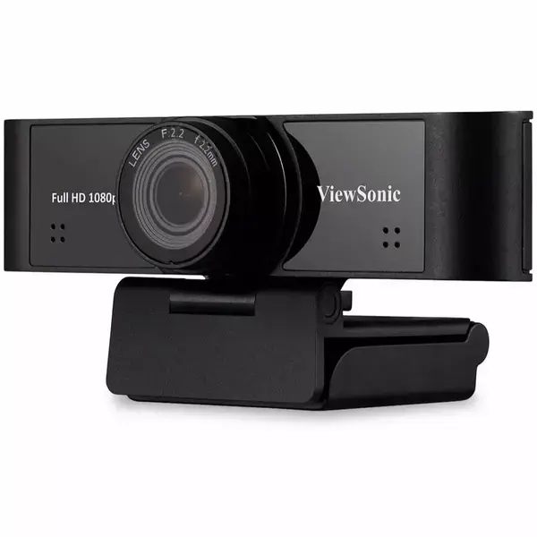ViewSonic VB-CAM-001, микрофон, Full HD, 30fps, USB, черна