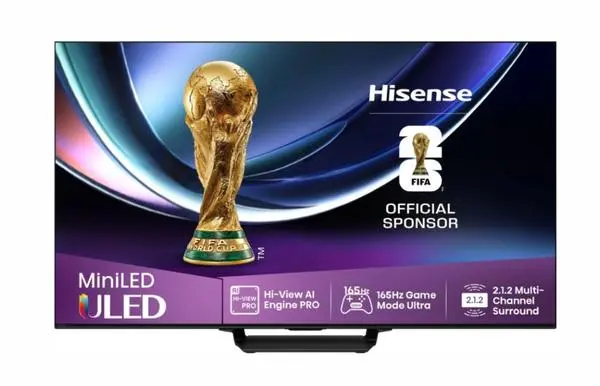 Hisense 85"U7Q Pro, 4K Ultra HD 3840x2160, ULED, FALD, Quantum Dot, 165Hz, IPS, HDR 10+, HLG, Dolby Vision IQ - 85U7Q_PRO