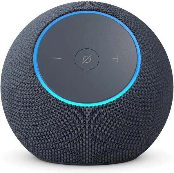 Преносима смарт тонколона Amazon Echo Dot Max 2025, Alexa, черен - AMAZON-ECHO-DOT-MAX-25-BL