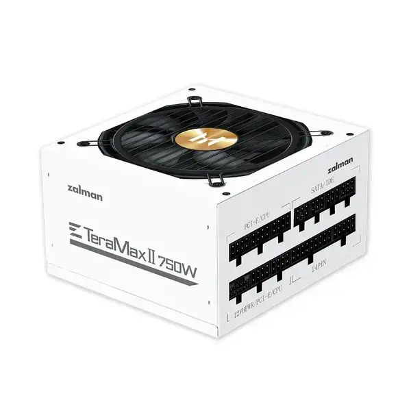 ## Zalman Захранване PSU TeraMax ATX 3.0 750W Gold White - ZM750-TMX2-WH: Мощен и ефективен захранващ блок за вашата геймърска система